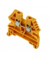 ER25YELLOW100  Morsetto a vite 2,5 mm²  600 V  20A  giallo
Scatola da 100 pcs