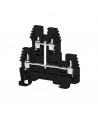 ERD2.5VBLACK | Morsetto a vite 2,5 mm², 300 V, 20 A, doppio piano, Nero, Con ponticello