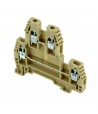 ERD2.5BEIGE   Morsetto a vite  2.5mm²  300V  20A   Doppio ponte  Beige