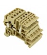 SCS2.5BEIGE | Morsetto a molla per PCB, 2,5 mm², 300 V, 10 A, beige