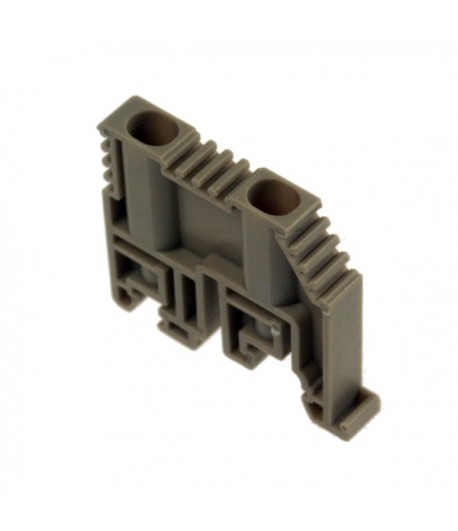 ES3BEIGE  Blocco morsetti  a vite per binari MR32 e MR35 beige