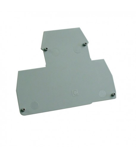 EP4GREY  Piastra terminale per ERD2.5  ERD4  Grigio