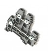 ERD4GREY   Morsetto a vite 4mm² 300V  30A  doppio ponte Grigio
