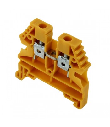 ER4YELLOW/100  Morsetto a vite  4mm² 600V  30A  Giallo
 100 pcs