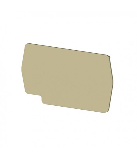 EPPF2.5BEIGE  Piastra terminale per PF2.5 BEIGE