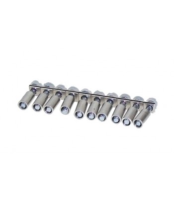 CC2.5/10/5  Traverse a vite per connettore  ER2.5  ERD2.5   2.5mm² 10 vie  Vite
Scatola da 5 pcs