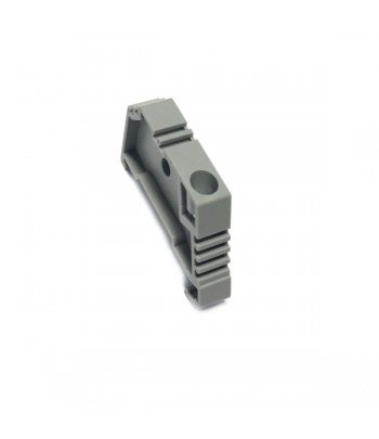 ES1GREY | Blocca morsetti , a vite, per guida MR35, grigio.