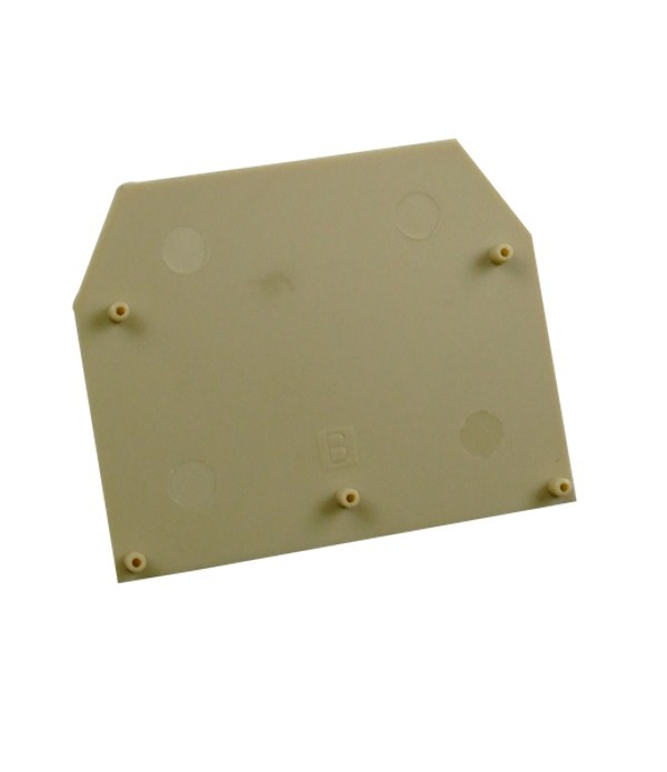 EP16BEIGE | Piastra estrema per ER16, Beige.