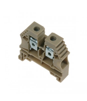 ER6BEIGE/100 | Morsetto a vite morsetto 6mm², 600V, 50A,BeigeScatola da 100pcs