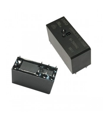 SRRHN 2CN SL 12VDCRelè miniaturizzati ad alta potenza DPCO  8A, bobina 12VDC, 400mW, AgNi Sigillato, RoHS, 50mOhm.