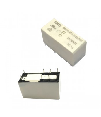SRRHN 2CN SL 230VRelè ad alta potenza miniaturizzato IMO, DPCO, 8A, 230VAC, 0,75VA, AgNi, sigillato, RoHS, 100mOhm @ 1A 6VDC.Ada