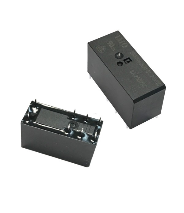 SRRHN 2CN SL 24VDC Relè ad alta potenza miniaturizzato IMO DPCO, 8A, 24VDC, 400mW, AgNi, sigillato, RoHS, 50mOhm @ 1A 6VDC.Adatt