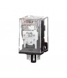 RSE2PN24AC Relè di potenza per uso generico, 2PCO, 10A, 24VAC, 1.5W, plug-in, LED e test manuale.Basi: SRP8, SRR8, SRR8-M
