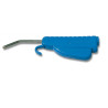 115F  Pistola aria tecnoplastica azzurra attacco G  1/4