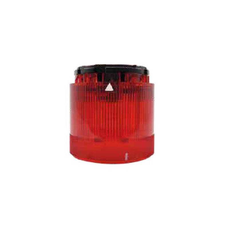 12 00   Settore rosso luce fissa con attacco lampade BA15D 12 240 V per colonne serie 370