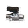 1242  Rubinetti a sfera mini  F F  1/4