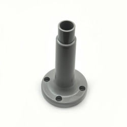 54-01  Base grigia  RAL 7004  con tubo H 100 mm