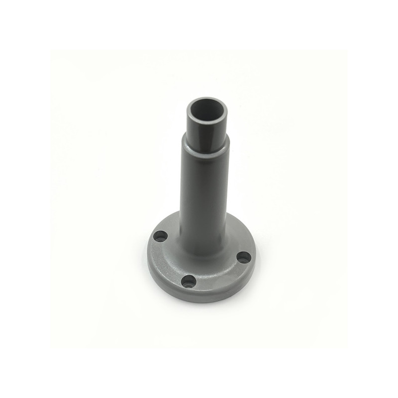54-01  Base grigia  RAL 7004  con tubo H 100 mm