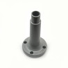 54-01  Base grigia  RAL 7004  con tubo H 100 mm