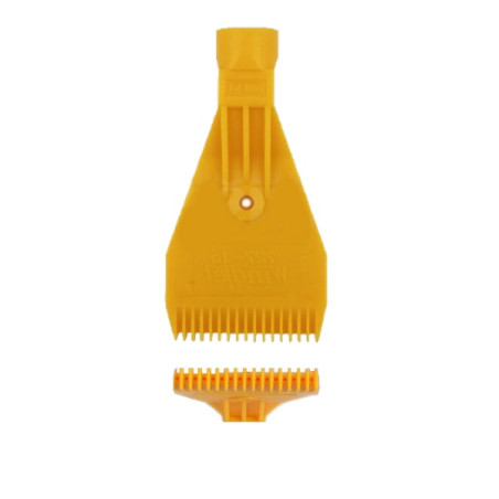 727-15F-ABS   Ugello a pettine16 fori  per Fluidi e Lame d’Aria 1 Foro Fissaggio  G1/4  F