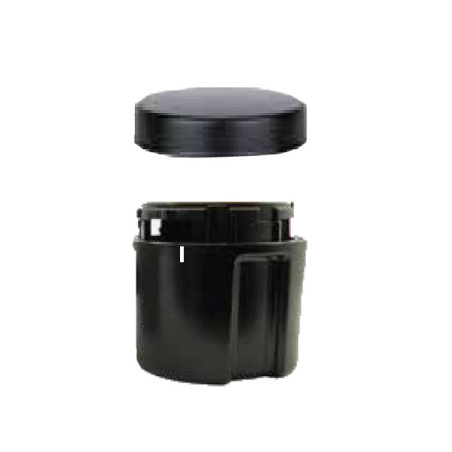 90-02   Settore di cablaggio nero per segnalatore serie 370