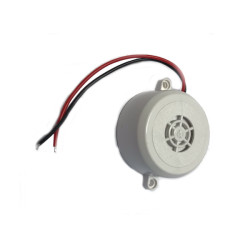 BCPW-C  Segnalatore acustico 50 90dB regolabile  30mA  Ø 54mm  H  25 mm  12 24 Vac dc