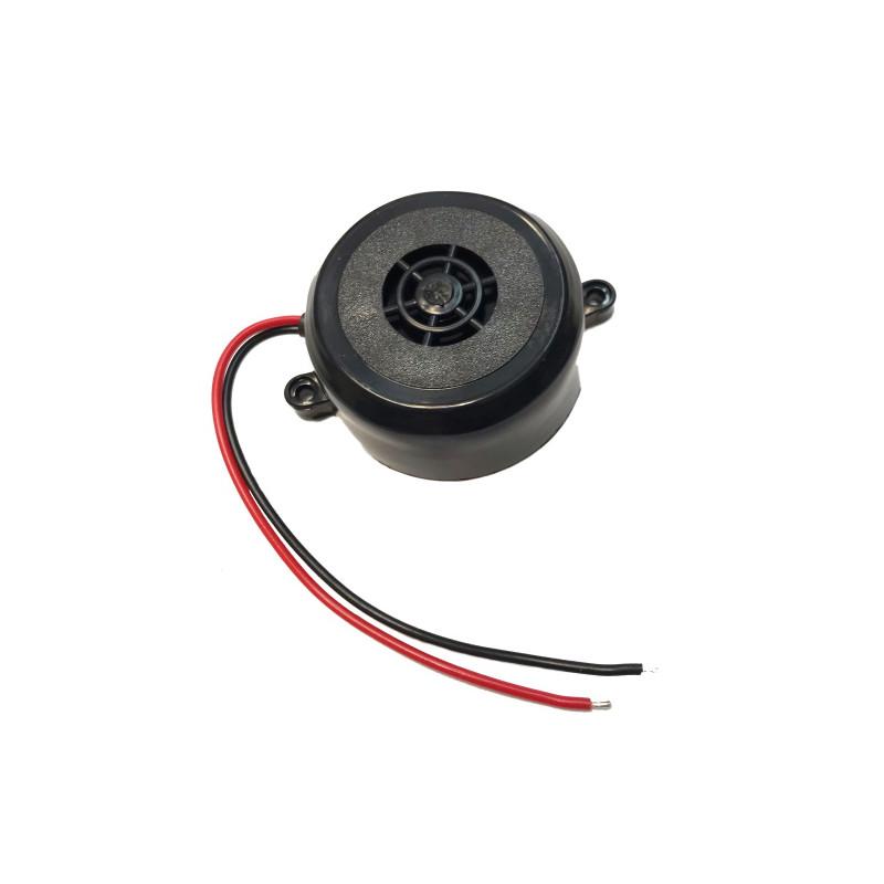 BCPW-P   Segnalatore acustico 50 90dB regolabile  30mA  Ø 54mm  H 25 mm  12 24 Vac dc