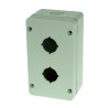 BG2   Cassetta per pulsante d 22   2 fori  grigio