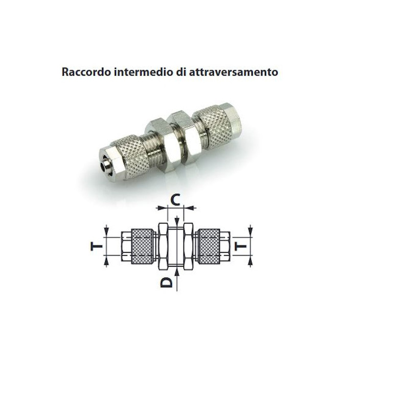 C05.06-04    Racc  a calzamento passaparete T 06  04