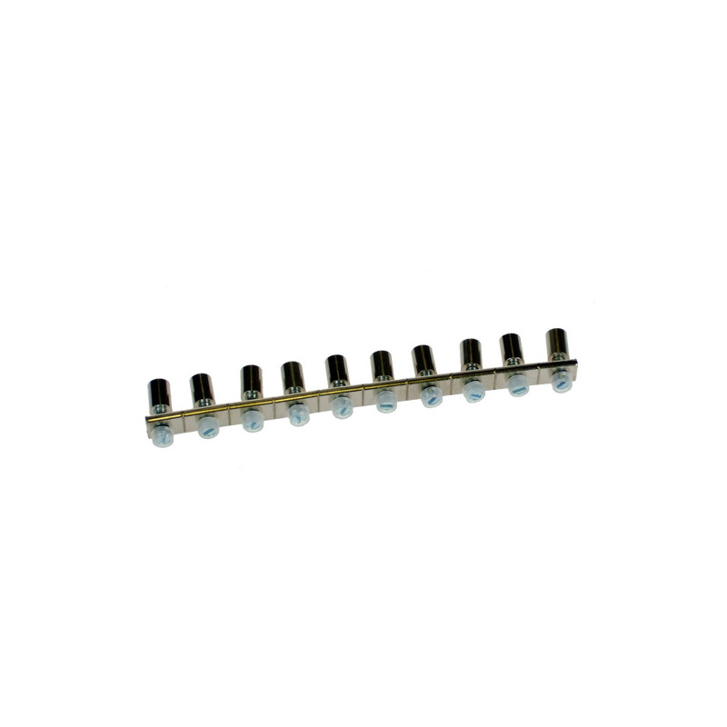 CC6/10| Traverse a vite per connettore  ER6 6mm², 10 vie, Vite
