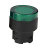 ECX3202   Pulsante plastico d 22  luminoso filoghiera  verde