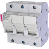 EFD143P  Porta fusibili cilindrici  da guida DIN  D 14X51  3 Poli