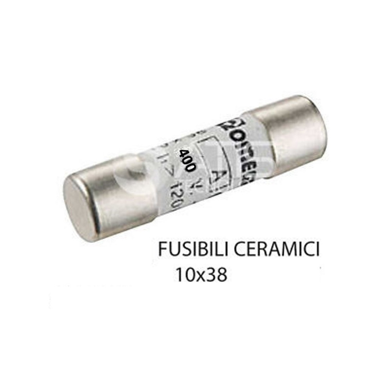 GI138332   Fusibile rapido ceramica cilindrico 10x38 gG 32A 400VScatola da 10 pcs