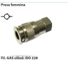 GRF.4   Giunto rapido filettato femmina G 1/4
