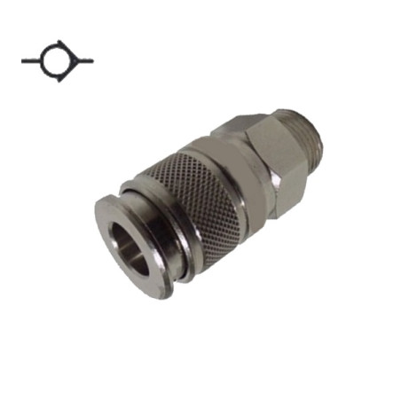 GRM.4M  Giunto rapido mignon maschio G 1/4