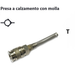 GRT.8.6   Giunto rapido  con molla T 08 06