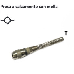 GRT.8.6.M   Giunto rapido mignon con molla  T 08 06