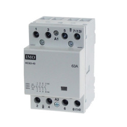 HC40-40 230  Contattore  modulare 40A 4 poli normalmente aperto  230VAC
