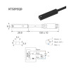 KT32PEQD  Sensore magnetico Reed  10 30 Vdc  PNP  NO  3P  Conn  M8