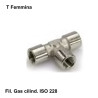 L89.1/4   Racordo  a  T   F F F  G 1/4