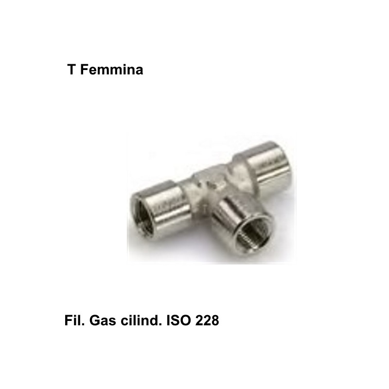 L89.1/8   Raccordo  a  T   F F F   G 1/8