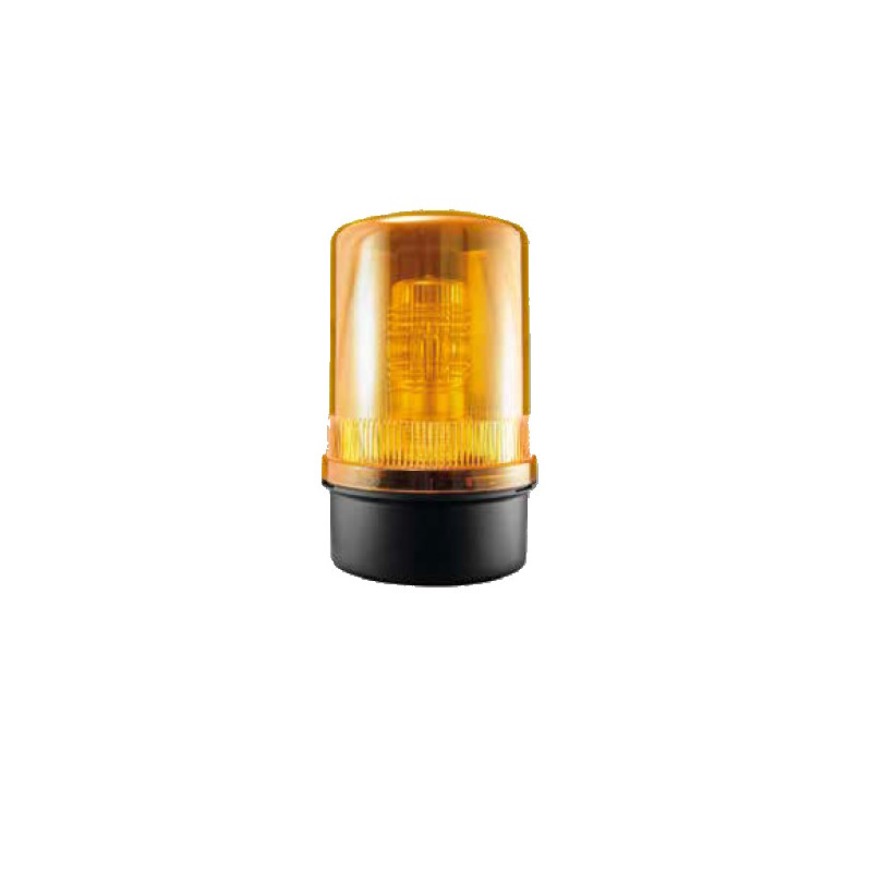 LF13-4B   Segnalatore luminoso serie 600 Arancio  con lampadina LED 24Vac dc  IP65