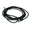 M12F0240210000   Cavo sensore completo di conn  M12 femmina 4 poli diritto,  PVC  0,34 mm  10mtl CEI2022 II