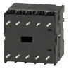 MA05-P-10 24DC   Micro Contattore 3 poli NO 2,2kW 5A AC3  12A AC1contatto aux 1 NO  bobina 24VDCMontaggio su PCB