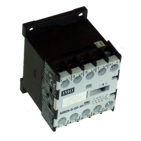 MB09-S-0040=24   Mini Contattore  4poli NO  4kW 9A  AC3  24VDC