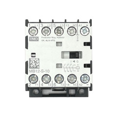 MB12-S-10=24   Mini Contattore 3 poli NO   1NO ausiliario  4kW 12A  AC3 24 VDC