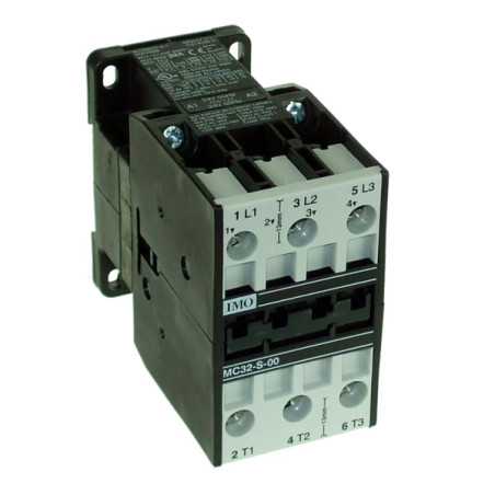 MC32-S-00230   Contattore 3 poli NO 15kW 32A  AC3  bobina 230VAC
