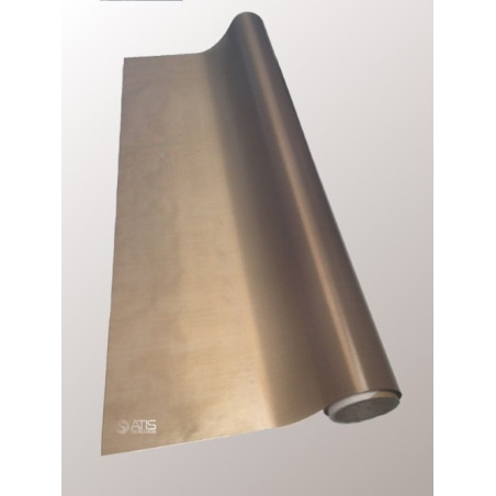 PTFE53101000   Tessuto GLASS PTFE Spess  0,070 mm  Largh 1000 mm