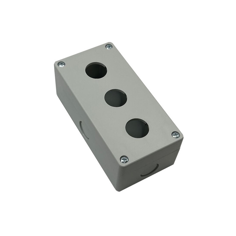 SA 107/40 SL  Contenitore ABS grigio 140 x 70 x H51  fori 3