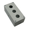 SA 107/40 SL  Contenitore ABS grigio 140 x 70 x H51  fori 3